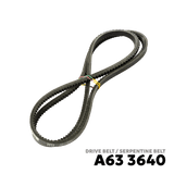 2001 - 2017 ISUZU CROSSWIND / SPORTIVO / HI-LANDER DRIVE BELT - BANDO 3640 13X1600LI