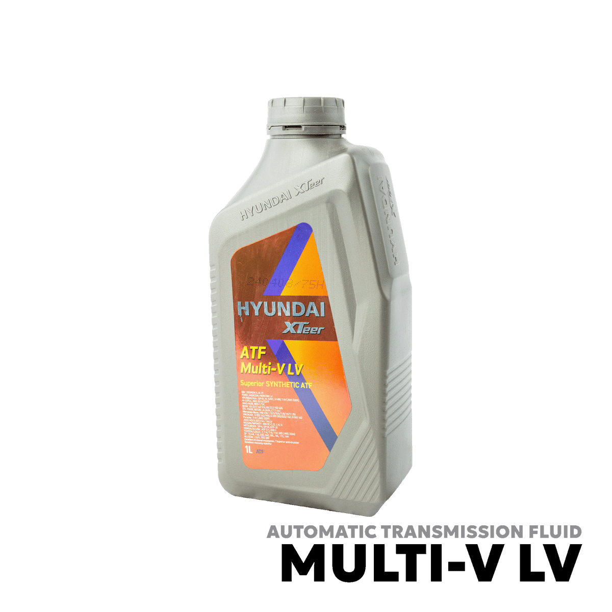 2016 - PRESENT TOYOTA FORTUNER / HILUX / INNOVA AUTOMATIC TRANMISSION FLUID - XTEER MULTI-V LV