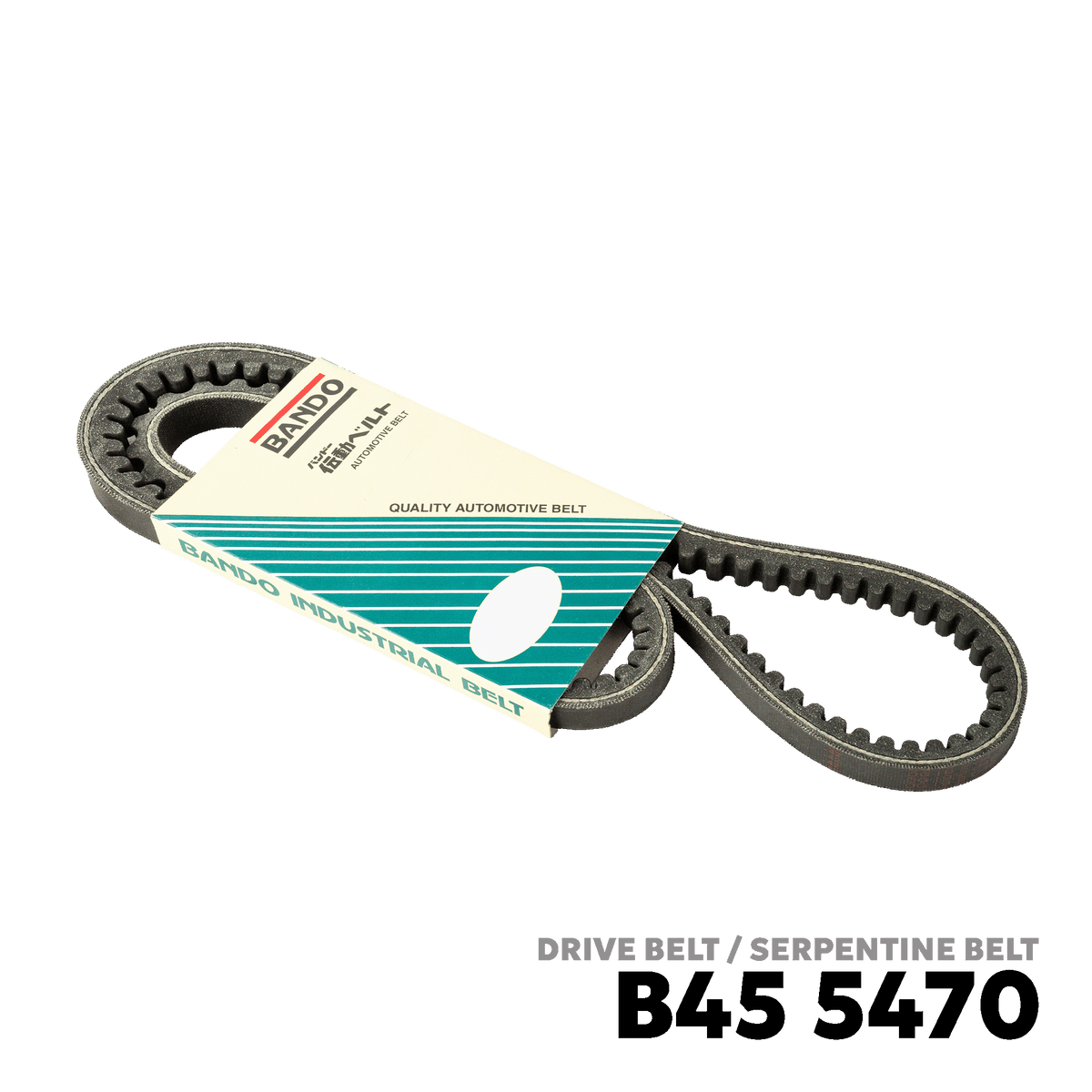 1985 - 1990 TOYOTA LAND CRUISER 13B-T DSL DRIVE BELT - BANDO 5470 17X1170Li