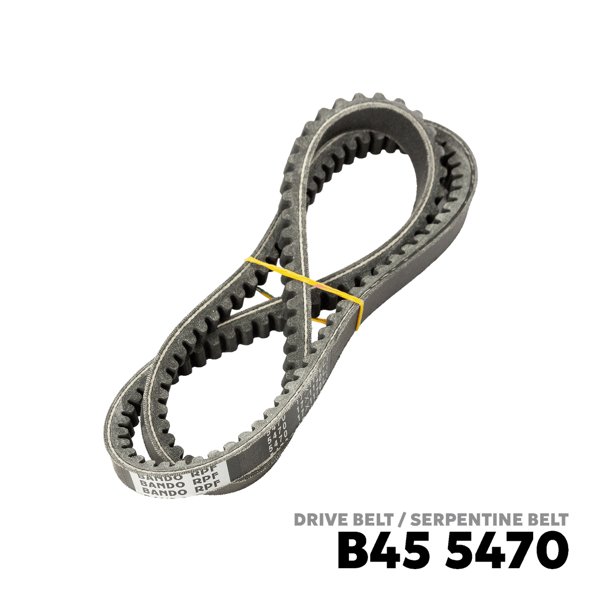 1985 - 1990 TOYOTA LAND CRUISER 13B-T DSL DRIVE BELT - BANDO 5470 17X1170Li