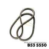 1990 - 2005 ISUZU FORWARD / ELF 6HE1 / 6HH1 / 6HL1 DRIVE BELT - BANDO 5550 17X1370Li