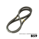 1995 - 2010 ISUZU GIGA C-SERIES 6WF1 / 6WG1 / 10PD1 / 12PD1 DRIVE BELT - BANDO B-59