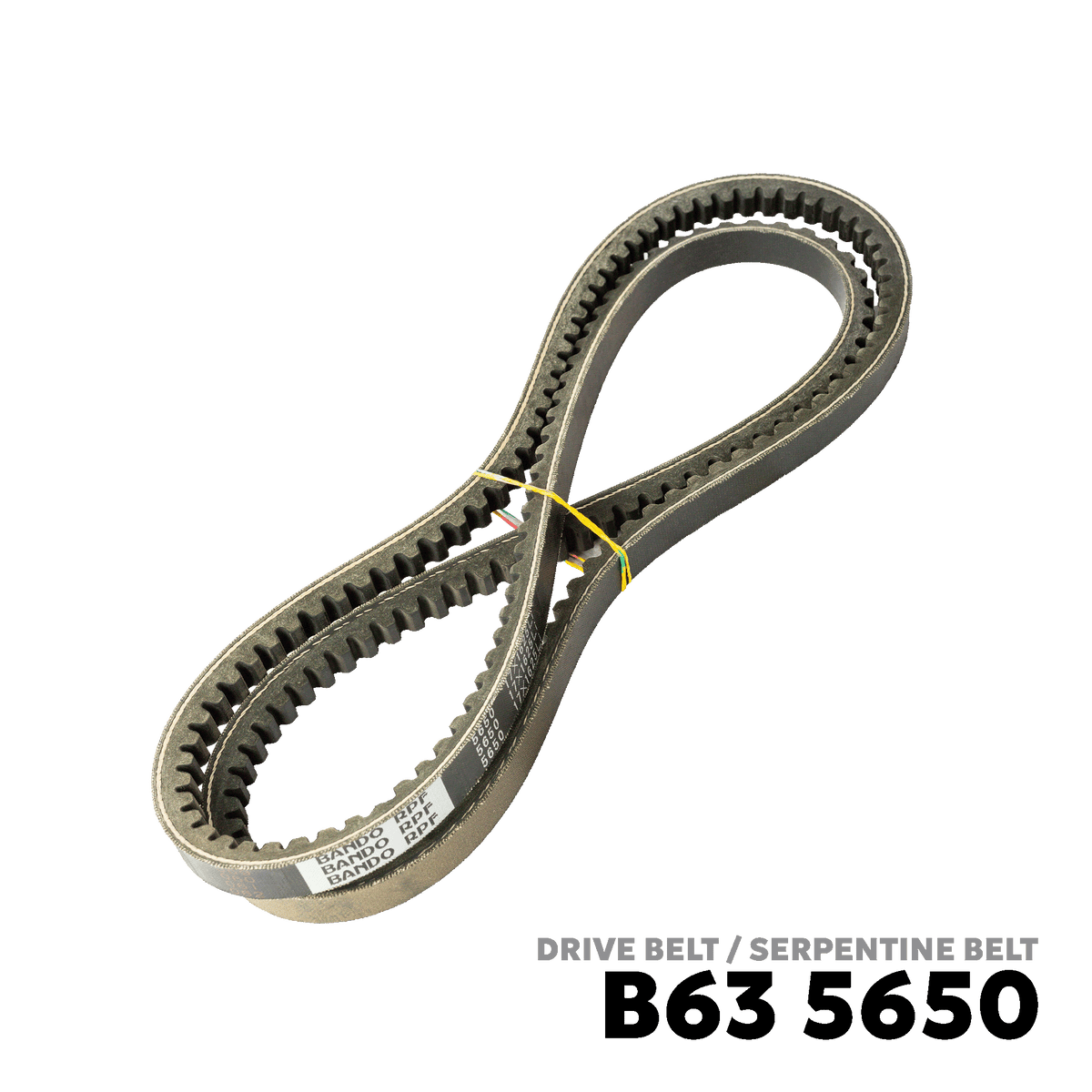 1996 - 2012 ISUZU GIGA / C-SERIES 6WF1 / 6WG1 / 10PD1 / 12PD1 DRIVE BELT - BANDO 5650 17X1625LI