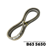 1996 - 2012 ISUZU GIGA / C-SERIES 6WF1 / 6WG1 / 10PD1 / 12PD1 DRIVE BELT - BANDO 5650 17X1625LI