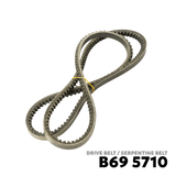 1996 - 2012 ISUZU GIGA / C-SERIES 6WF1 / 6WG1 / 10PD1 / 12PD1 DRIVE BELT - BANDO 5710 17X1775Li
