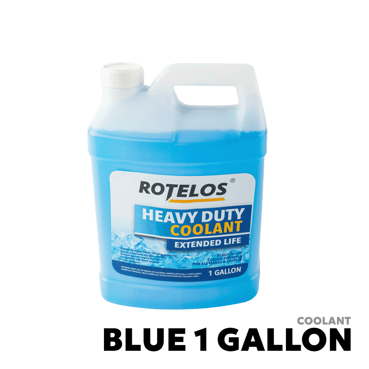 2009 - PRESENT P-HOAT VEHICLES COOLANT - ROTELOS HEADY DUTY COOLANT BLUE 1 GALLON