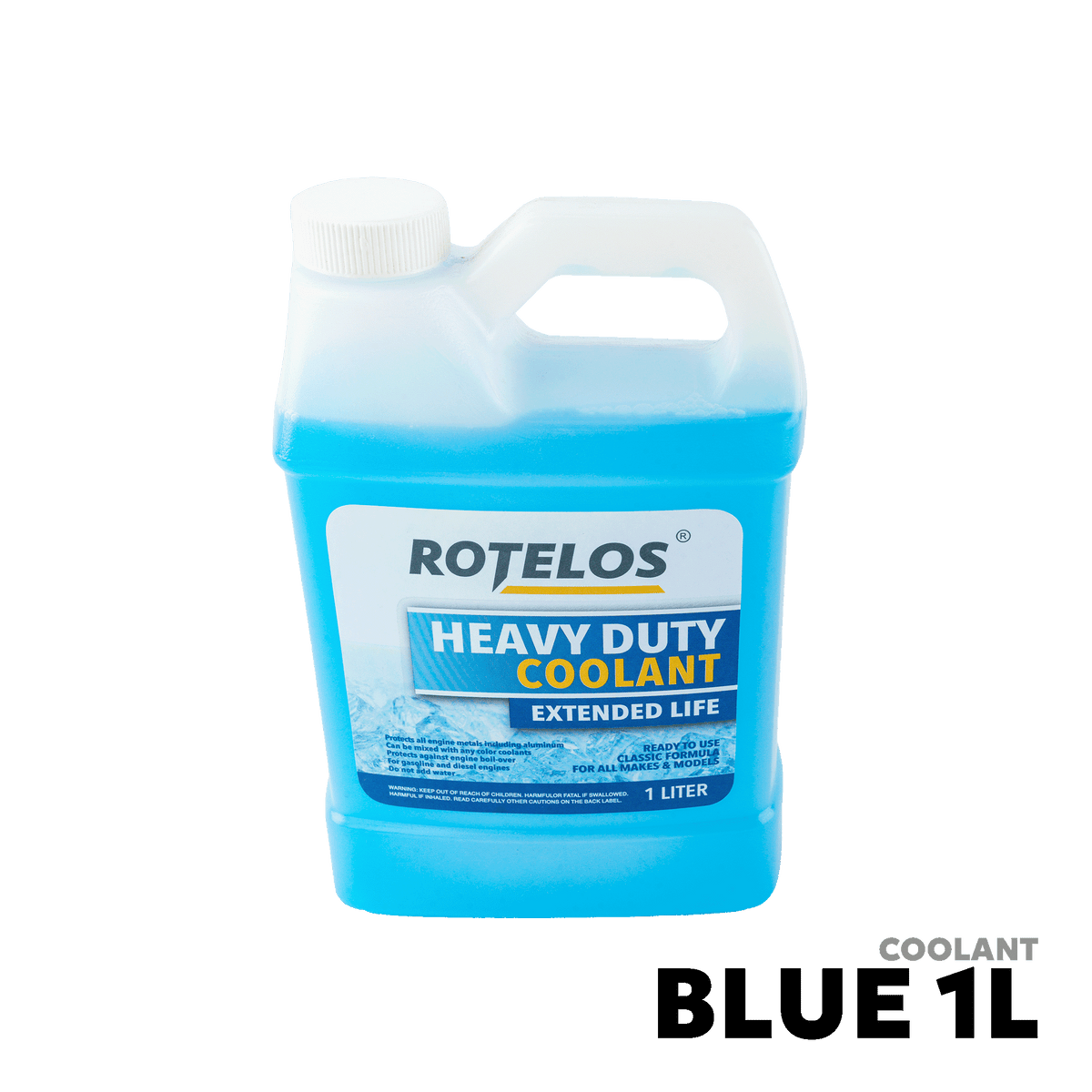 2009 - PRESENT P-HOAT VEHICLES COOLANT - ROTELOS HEADY DUTY COOLANT BLUE 1 LITER