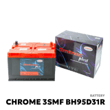 2005 - 2015 TOYOTA HILUX / FORTUNER / INNOVA BATTERY - EMTRAC PLUS - BH95D31R