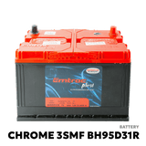2005 - 2015 TOYOTA HILUX / FORTUNER / INNOVA BATTERY - EMTRAC PLUS - BH95D31R