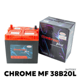 2014 - 2023 TOYOTA WIGO BATTERY - EMTRAC PLUS - CHROME MF 38B20L
