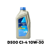 2003 - 2017 ISUZU D-MAX / MU-X DIESEL ENGINE OIL - XTEER D500 CI-4 10W-30