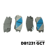 1992 - 2003 MITSUBISHI PAJERO BRAKE PAD - BENDIX DB1231 GCT
