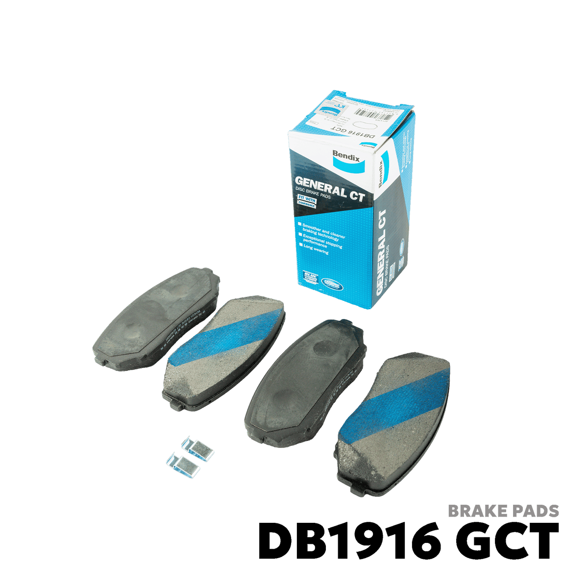 2016 - PRESENT MITSUBISHI MONTERO SPORT BRAKE PAD - BENDIX DB1916 GCT