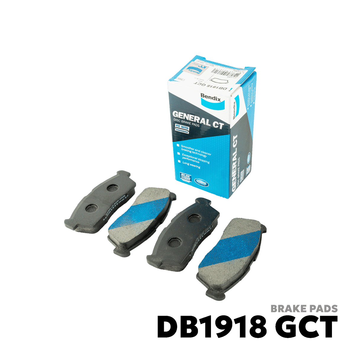 2020 - PRESENT SUZUKI S-PRESSO BRAKE PAD - BENDIX DB1918 GCT
