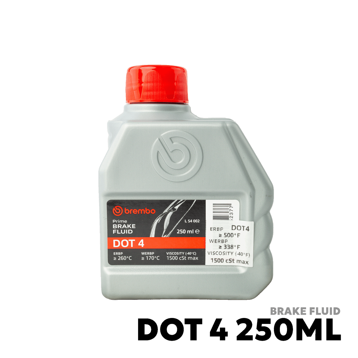ALL YEAR / VEHICLES BRAKE FLUID - BREMBO - DOT 4 250ML