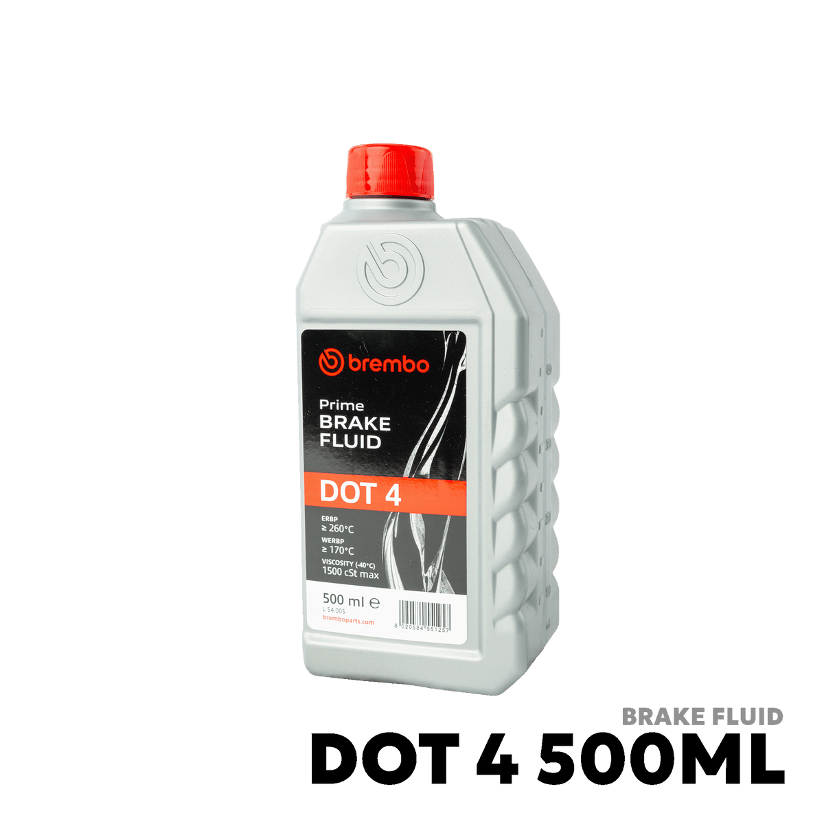ALL YEAR / VEHICLES BRAKE FLUID - BREMBO - DOT 4 500ML