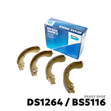 2018 - 2026 MITSUBISHI XPANDER / CROSS BRAKE SHOE - BENDIX DS1264 / BS5116