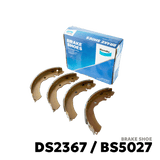 2006 - 2022 TOYOTA AVANZA BRAKE SHOE - BENDIX DS2367 / BS5027