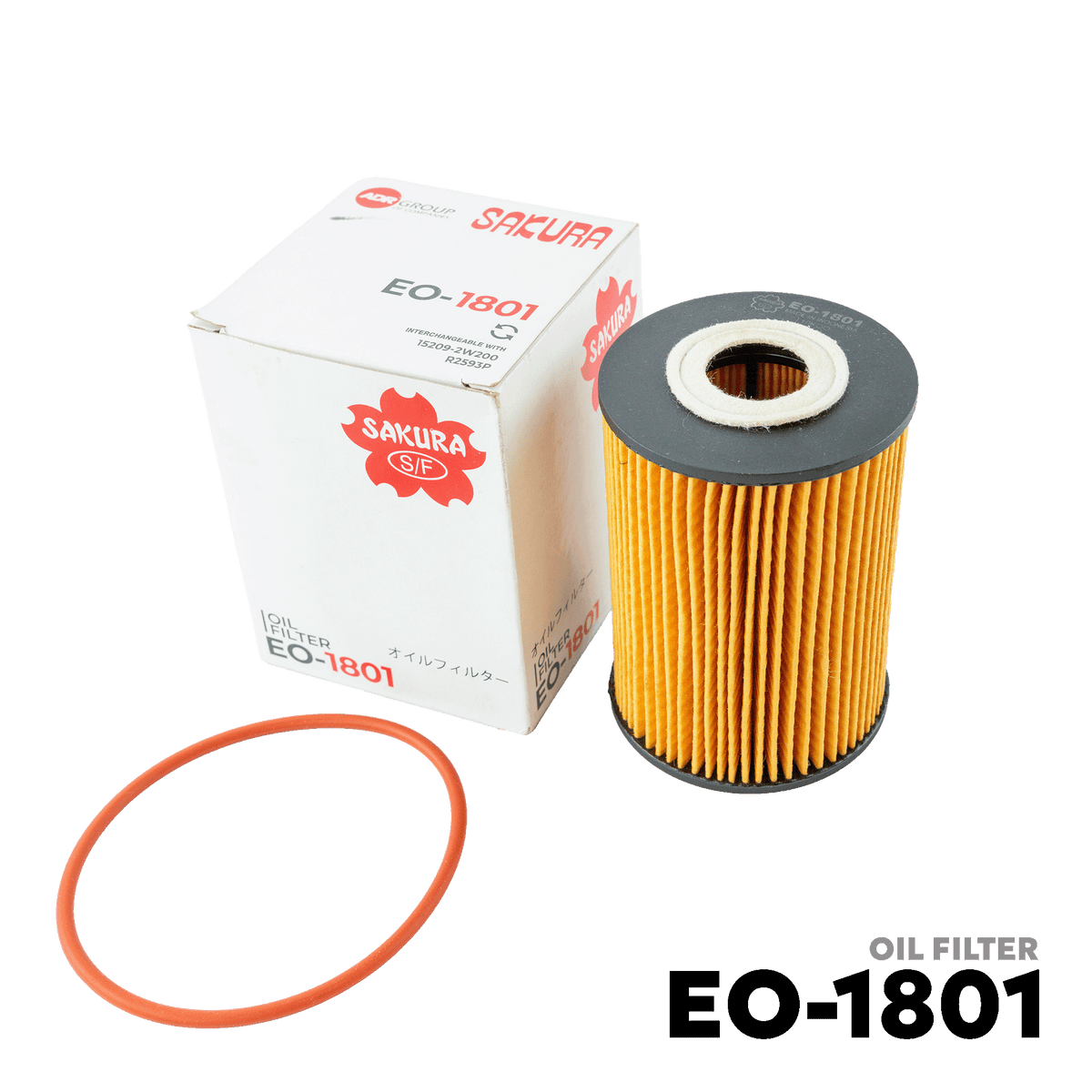 1999 - 2016 NISSAN PATROL / SAFARI ZD30DDTi OIL FILTER - SAKURA EO-1801