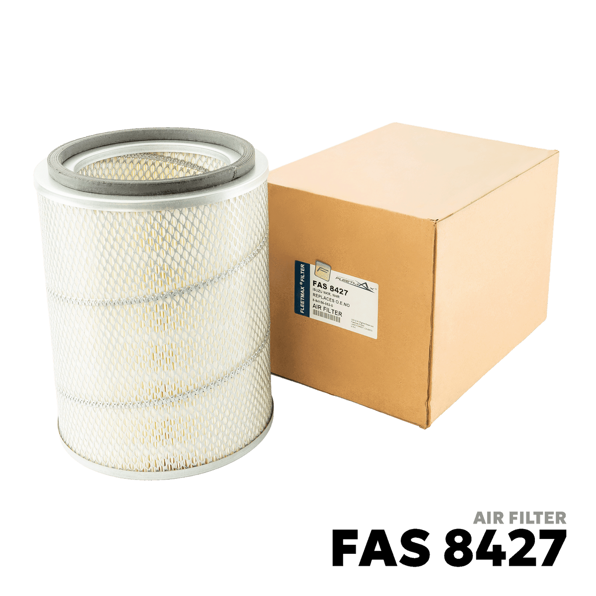 1995 - 2017 ISUZU NHR / NKR / NPR ENGINE AIR FILTER - FLEETMAX FAS 8427