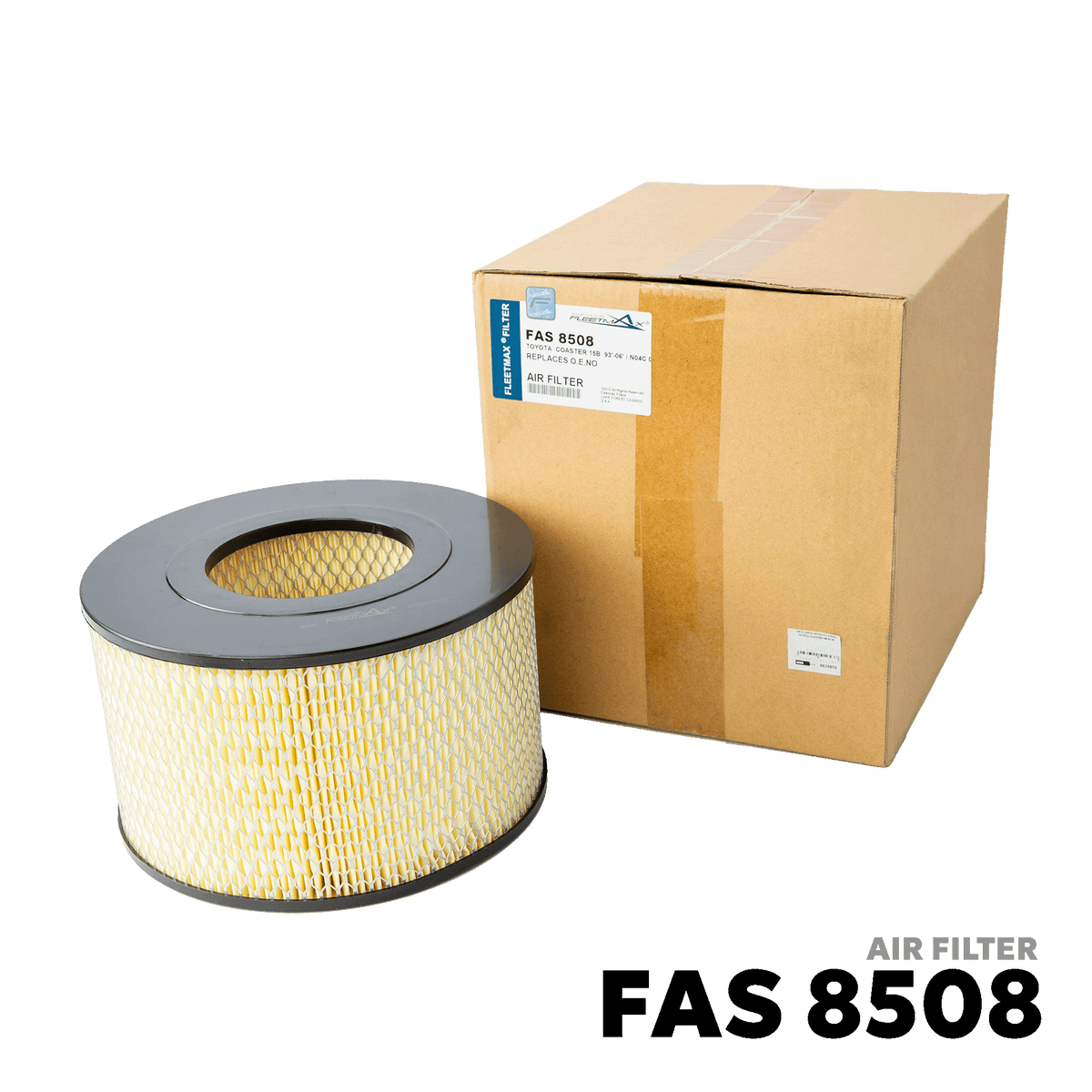 1993 - 2020 TOYOTA COASTER 15B ENGINE AIR FILTER - FLEETMAX FAS 8508