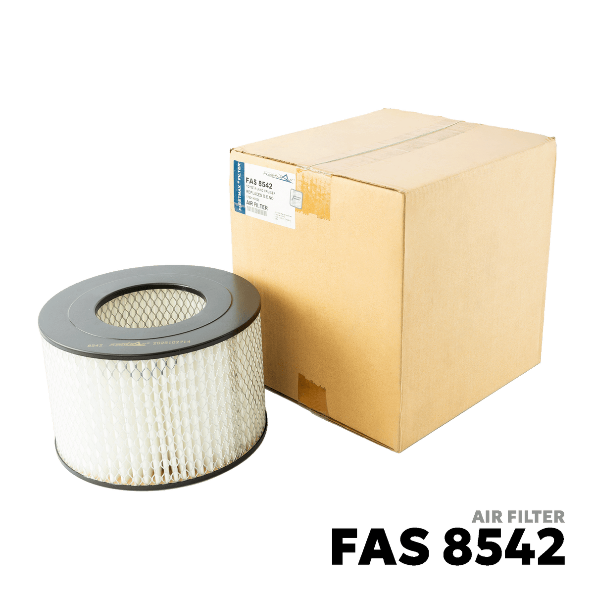 1990 - 1998 TOYOTA LAND CRUISER LC80 4.2 DSL ENGINE AIR FILTER - FLEETMAX FAS 8542