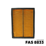 1996 - 2001 HONDA CIVIC LXI AIR FILTER - FLEETMAX FAS 8833