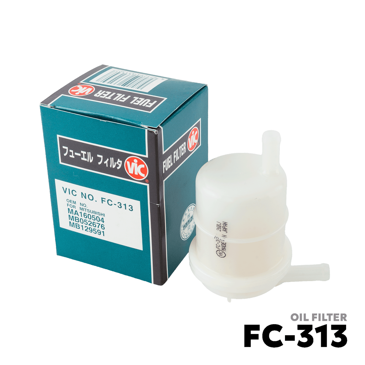 1976 - 1987 MITSUBISHI LANCER BARACUDA, BOXER FUEL FILTER - VIC FC-313