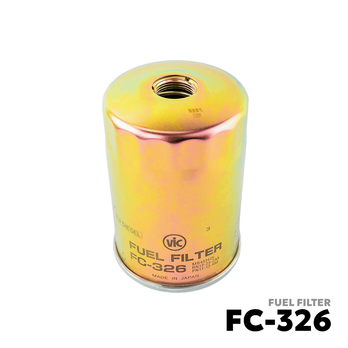 1985 - 2004 KIA BESTA / K2700 / CERES DSL FUEL FILTER - VIC FC-326