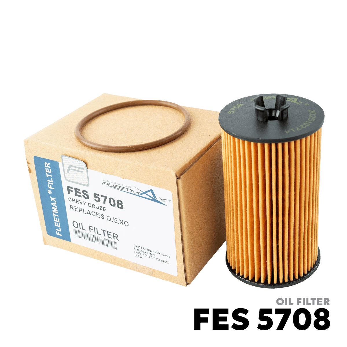 2010 - 2018 CHEVROLET CRUZE GAS OIL FILTER - FLEETMAX FES 5708