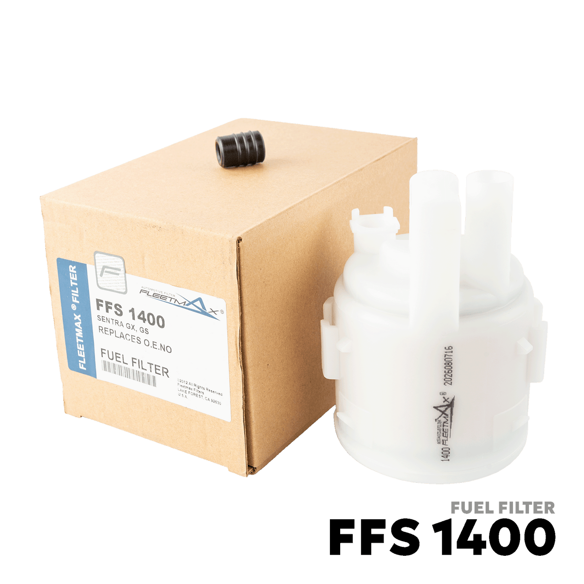 2003 - 2010 NISSAN SENTRA GX / GS FUEL FILTER - FLEETMAX FFS 1400