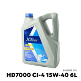 2002 - 2019 HYUNDAI H1100 & KIA BONGO GEAR OIL - XTEER HD7000 CI-4 15W-40 6L