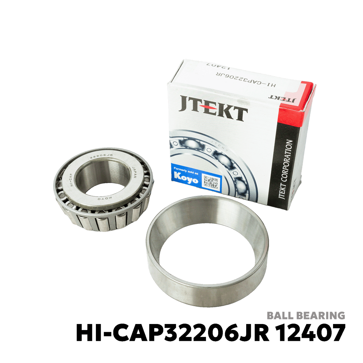 1975 - 1998 TOYOTA LAND CRUISER 40 / 60 / 70 BALL BEARING - JTEKT - HI-CAP32206JR 12407