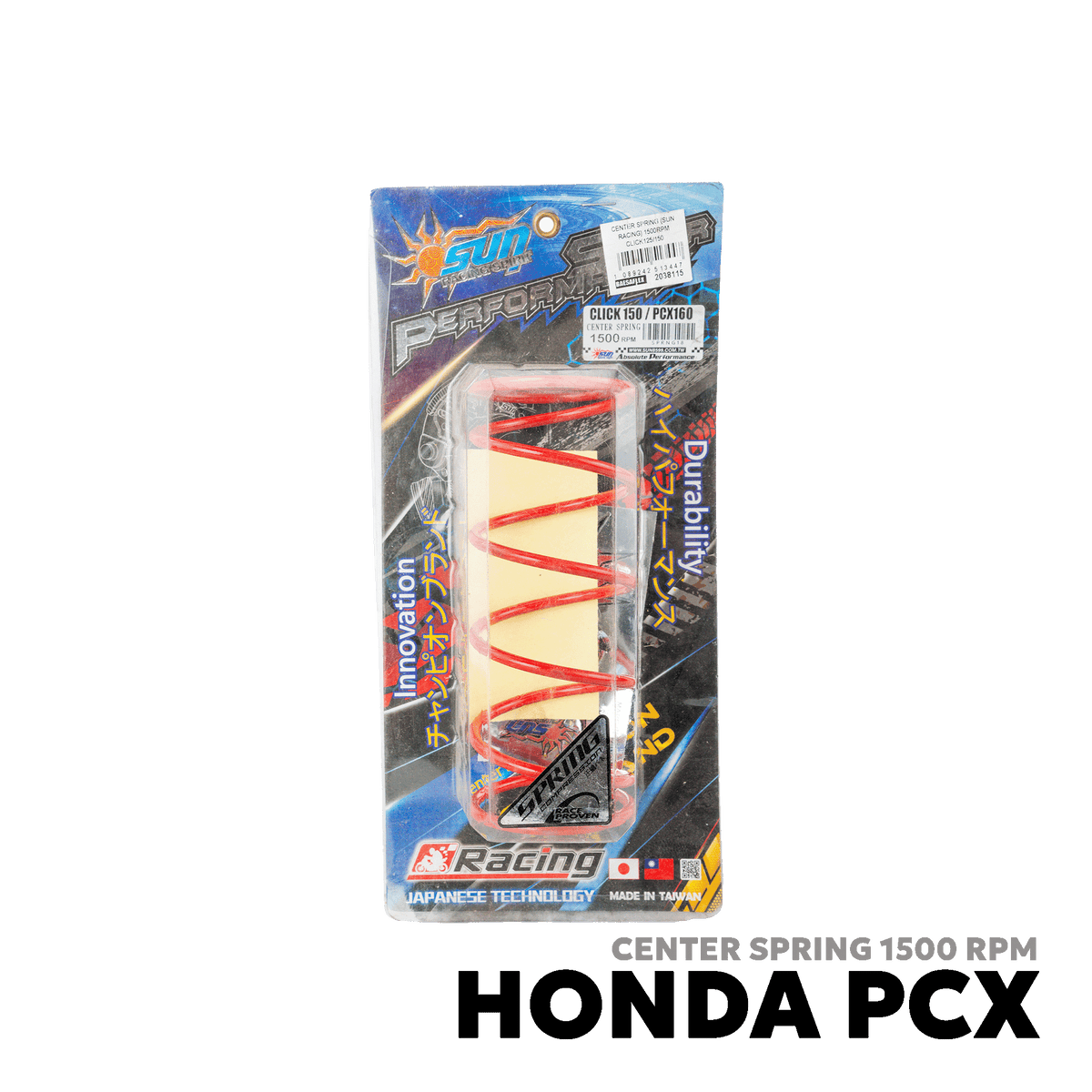 2015 - 2022 HONDA CLICK 150i V1 / V2 / V3 CENTER SPRING - SUN RACING SPIRIT - HONDA PCX