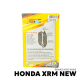 2012 - 2026 HONDA XMR 125 FI / CARB BRAKE DISC PAD - GPC - XRM NEW