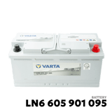 2014 - 2026 BMW X5 / X6 BATTERY - VARTA - AGM LN6 605 901 095