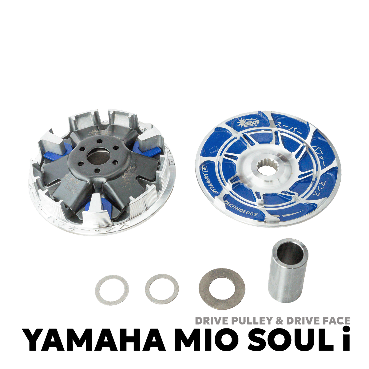 2012 - 2015 YAMAHA MIO SOUL i 115 DRIVE PULLEY / FACE - SUN RACING SPIRIT - YAMAHA MIO SOUL