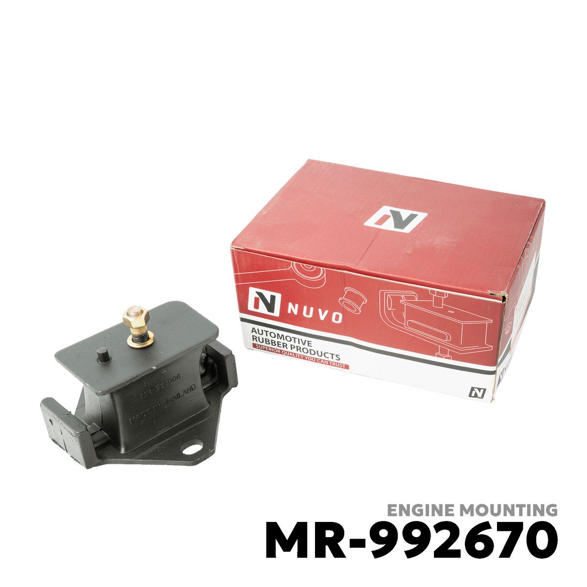 2008 - 2015 MITSUBISHI MONTERO SPORT GEN 2 ENGINE MOUNTING - NUVO-PRO - MR-992670