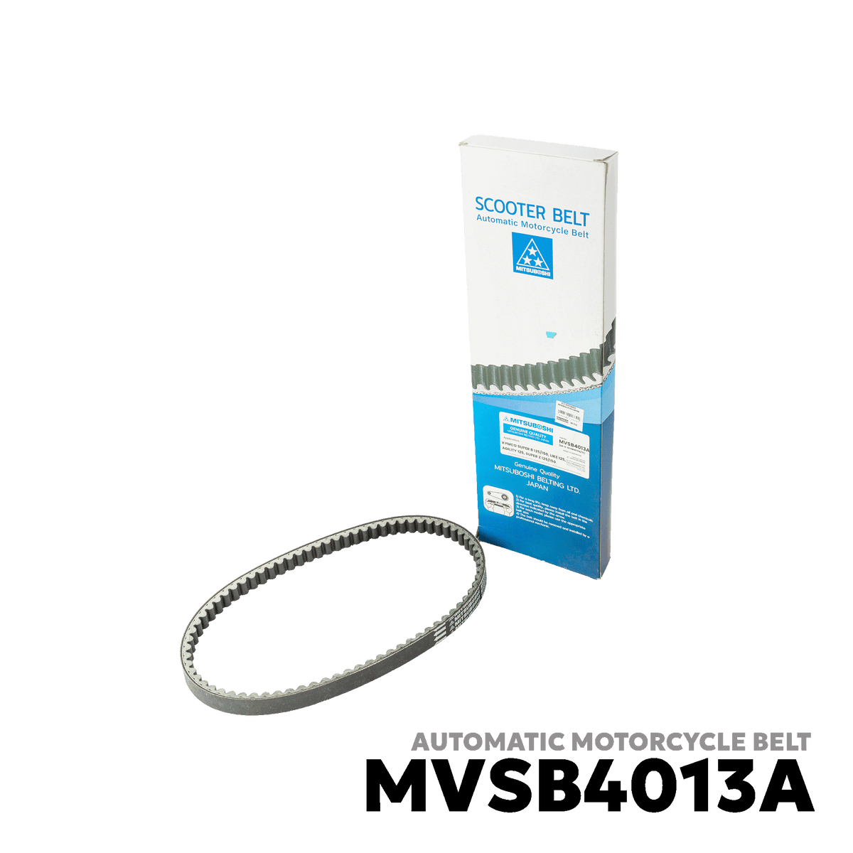 2009 - 2024 KYMCO SUPER 8 125 / 150 CARB / FI DRIVE BELT - MITSUBOSHI - MVSB4013A
