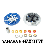 2020 - 2026 YAMAHA NMAX 155 V2 / V3 / Y-CONNECT DRIVE PULLEY / FACE - SUN RACING SPIRIT - YAMAHA NMAX 155 V3