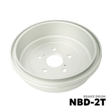2006 - 2015 TOYOTA INNOVA GEN 1 BRAKE DRUM - NUVO-PRO - NBD-2T