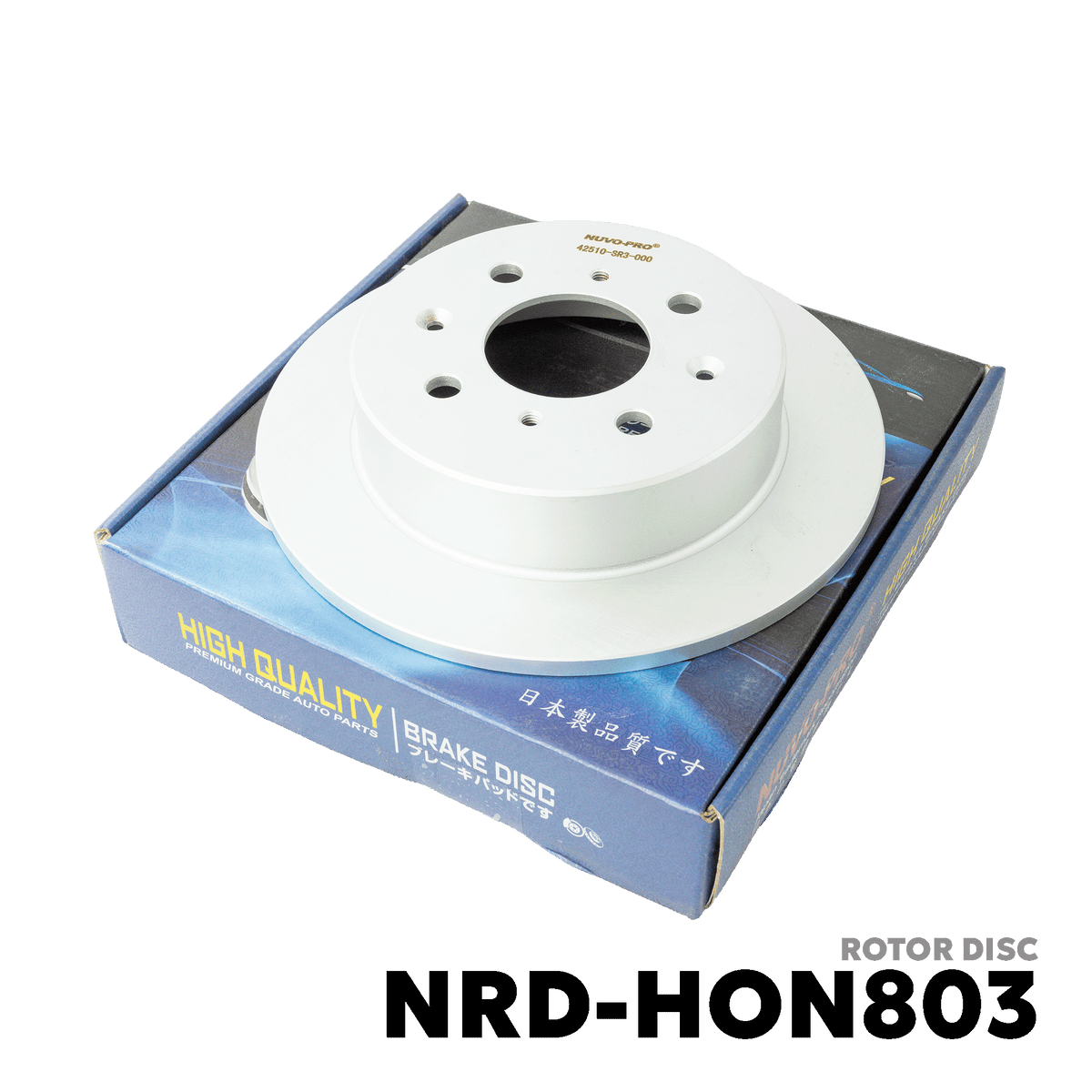 2002 - 2007 HONDA CITY GD8 ROTOR DISC - NUVO-PRO - NRD-HON803