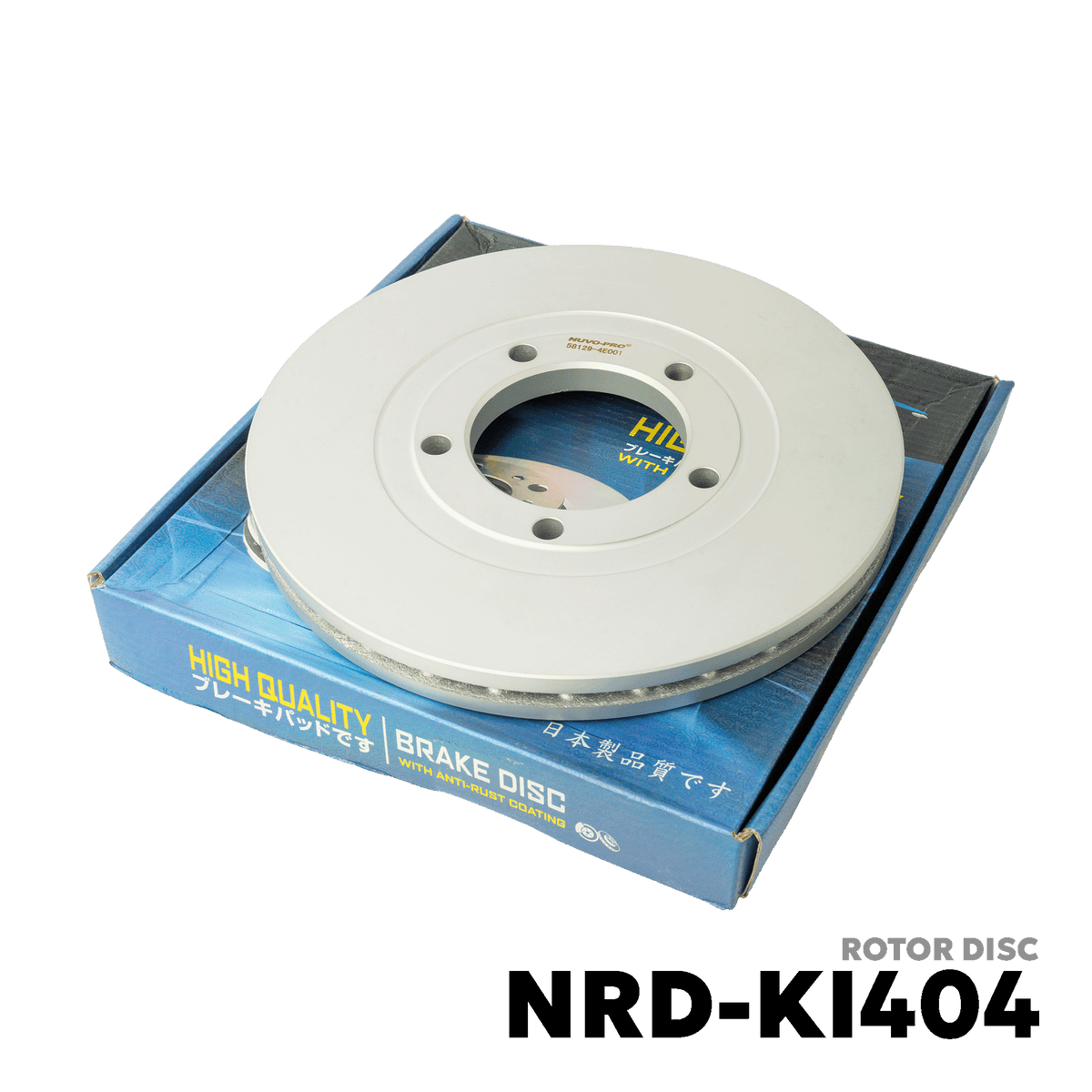 2004 - 2011 KIA BONGO 3 ROTOR DISC - NUVO-PRO - NRD-KI404