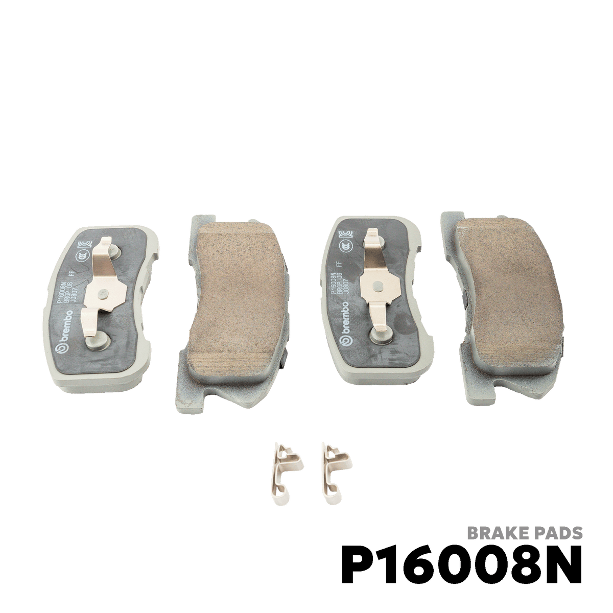 2014 - 2022 TOYOTA WIGO GEN 1 / 2 BRAKE PAD - BREMBO - P16008N
