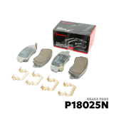 2011 - 2021 HYUNDAI ACCENT GEN 4 / RB BRAKE PAD - BREMBO - P18025N