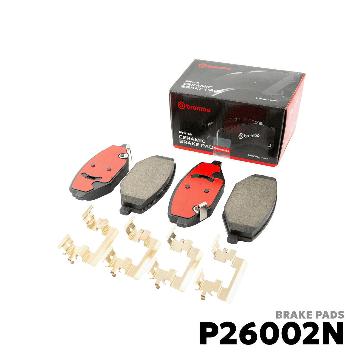 2019 - 2025 GEELY COOLRAY BRAKE PAD - BREMBO - P26002N
