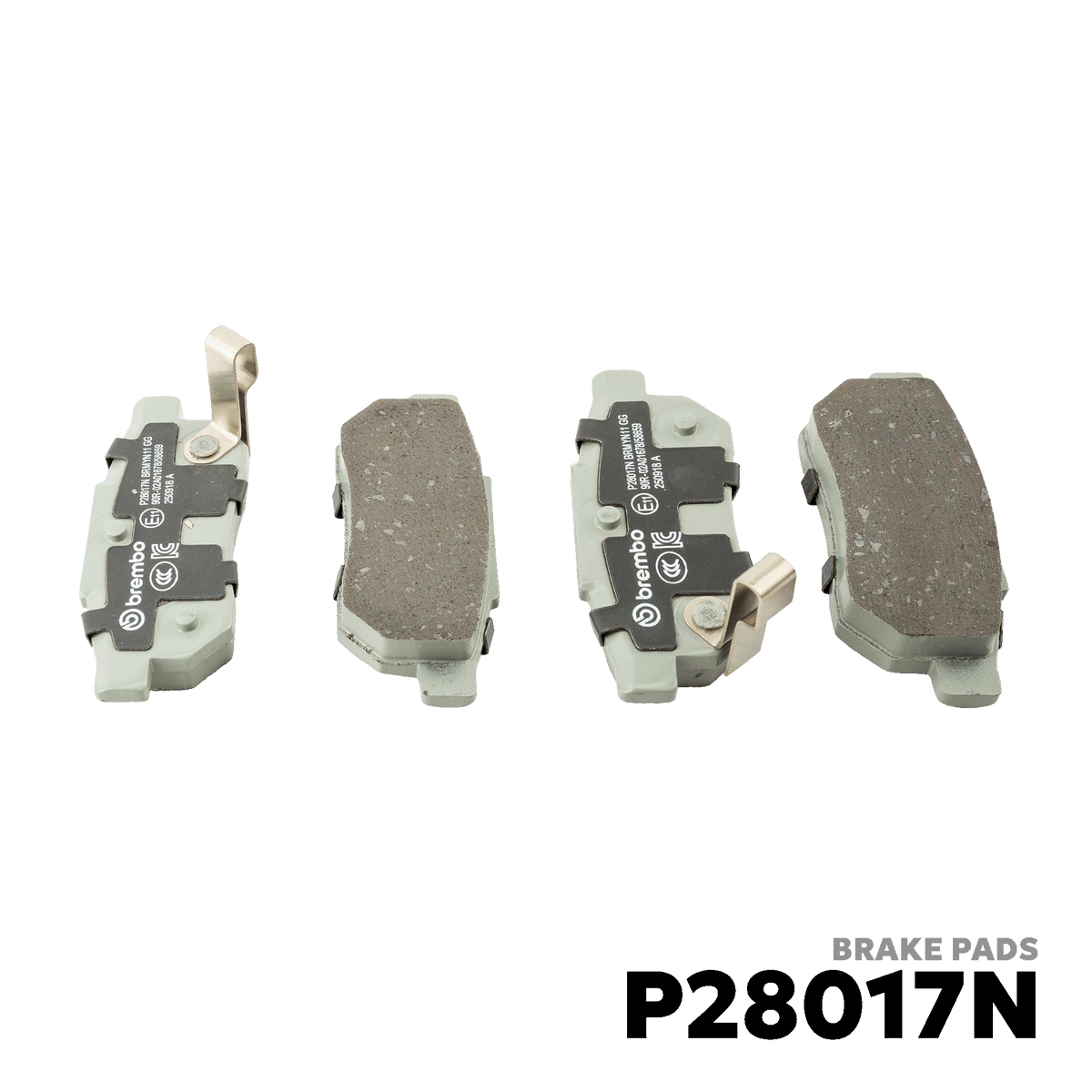 2006 - 2011 HONDA CIVIC FD / GEN 8 BRAKE PAD - BREMBO - P28017N