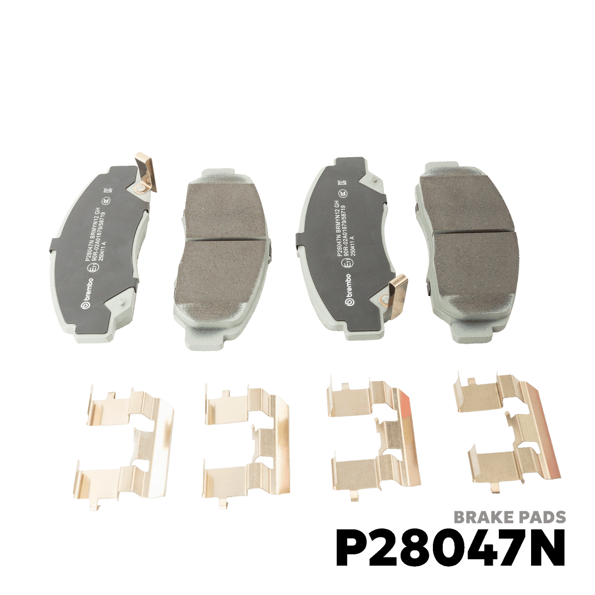 2006 - 2011 HONDA CIVIC FD GEN 8 BRAKE PAD - BREMBO - P28047N