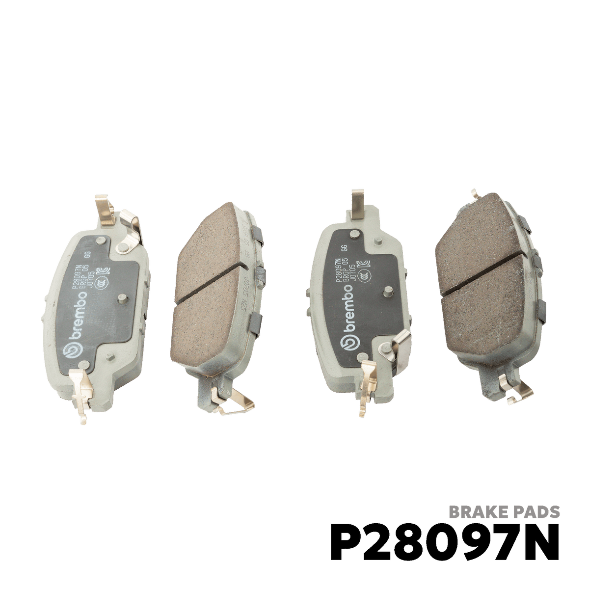 2022 - PRESENT HONDA CIVIC FE / GEN 11 BRAKE PAD - BREMBO - P28097N