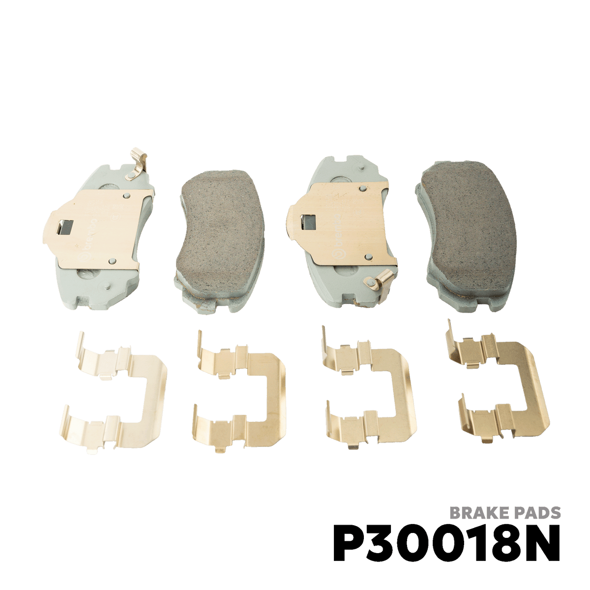 2004 - 2009 HYUNDAI TUCSON GEN 1 BRAKE PAD - BREMBO - P30018N